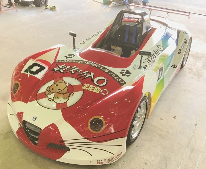 【レーシングカー】Spr Racing Project犬猫の殺処分0号3